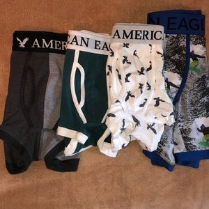 Men’s Small American Eagle Underwear Bundle of 4